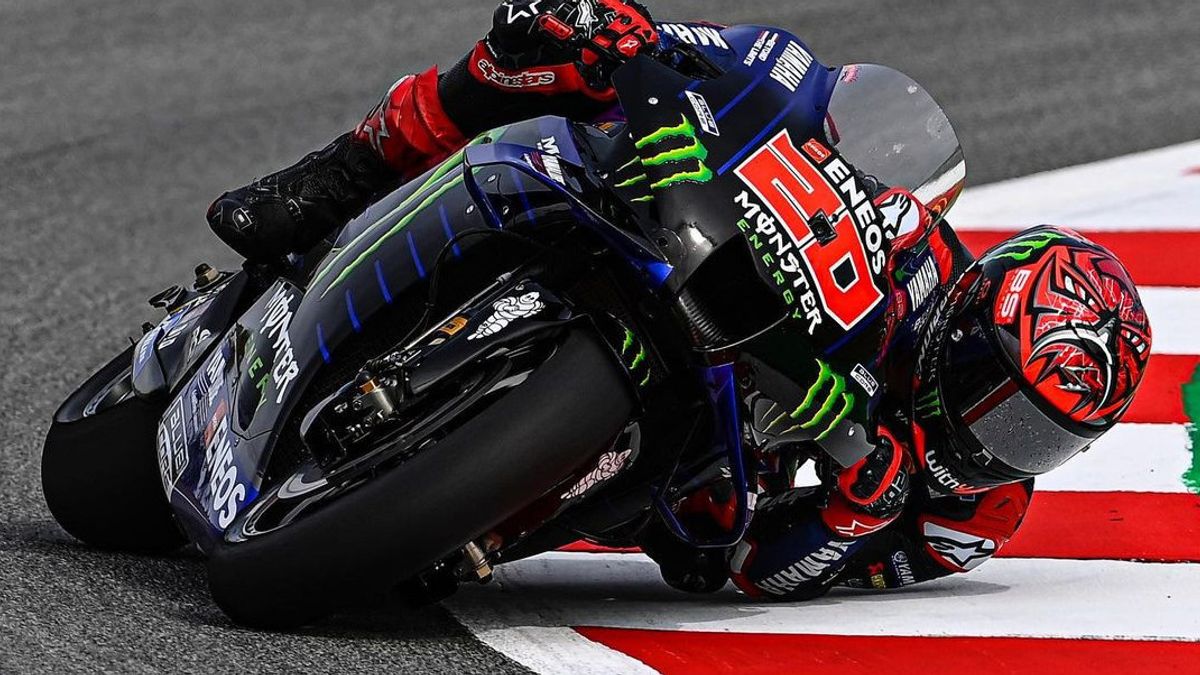 Fabio Quartararo Kaget Aero Baru Yamaha Moncer di MotoGP Inggris 2025