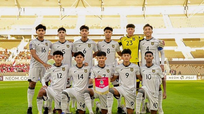 Timnas U-17 Indonesia Vs Korea Selatan (tribunnews)