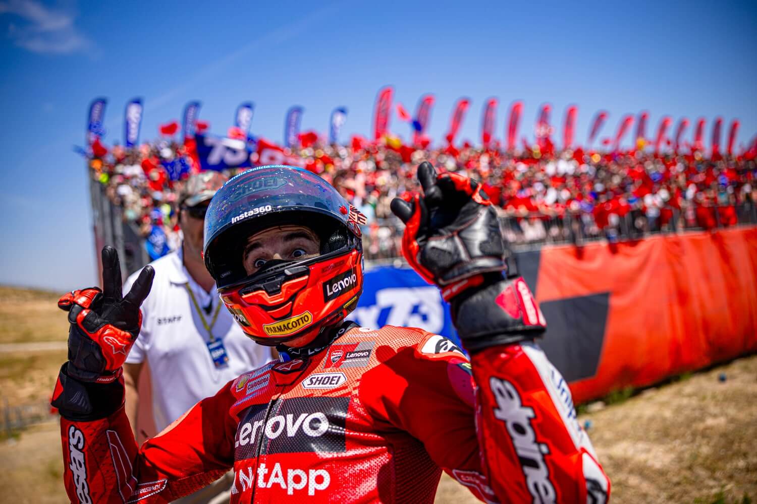 Marc Marquez | AragonGP2025 ©Ducati Corse