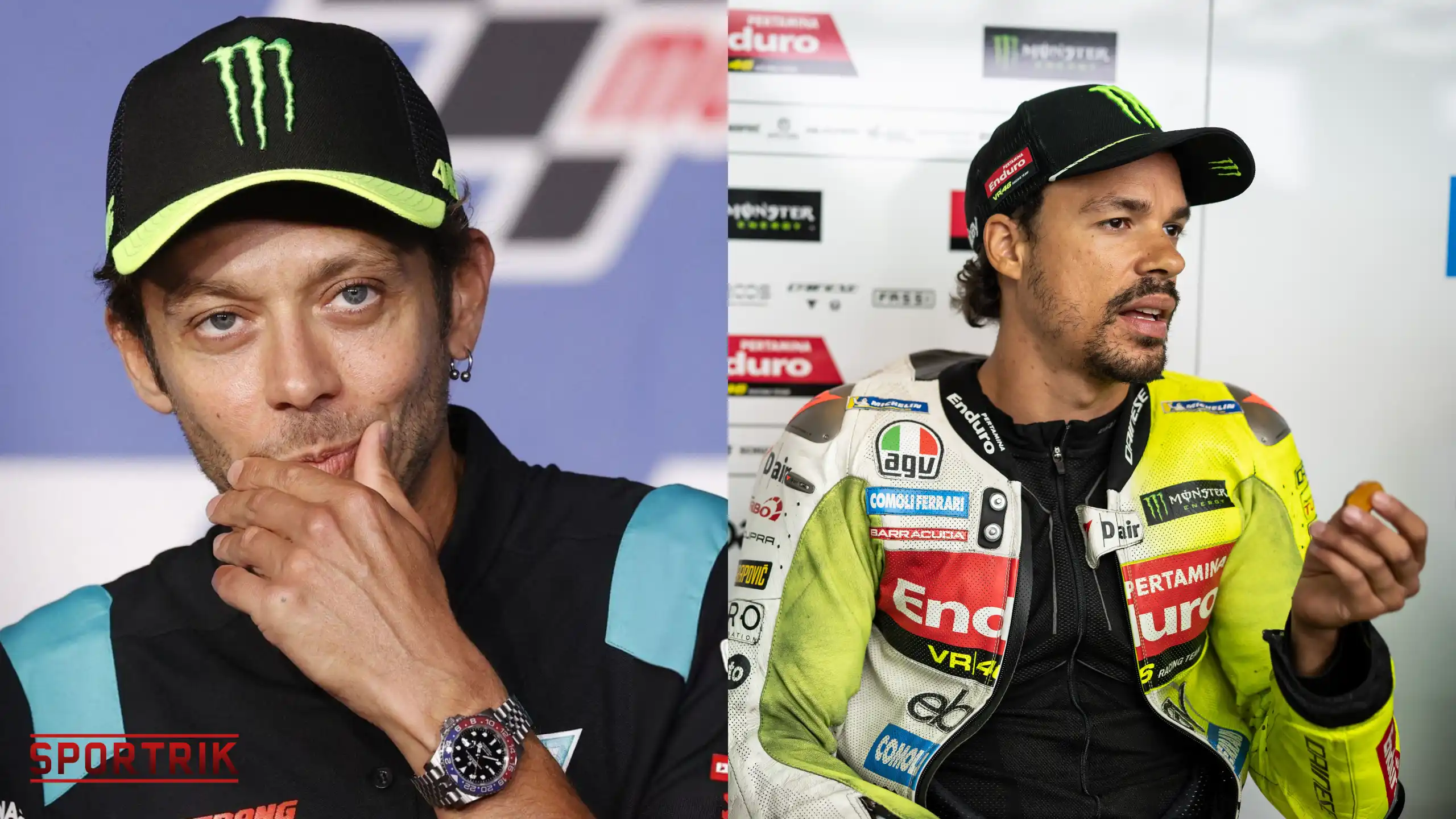 Valentino Rossi & Franco Morbidelli (Foto: Sportrik)